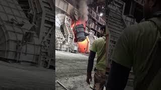 Durgapur steel plant hot metal #shortvideo