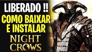 COMO BAIXAR E INSTALAR NIGHT CROWS PC - MOBILE