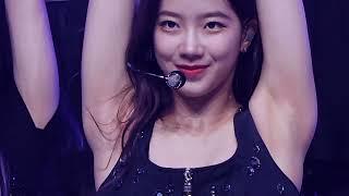 kazuha (le sserafim) armpit 4k edit debut black dress 220502 'FEARLESS' Simply K  Pop Ep 520