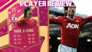  95 FUTTIES HEROES PARK JI SUNG PLAYER REVIEW! FIFA 23 ULTIMATE TEAM