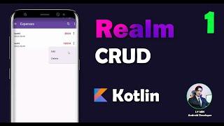 Android Realm Database CRUD PART 1 - Create Model and Manager Class