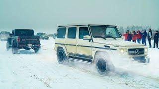 УНИЧТОЖАЮ JEEP GLADIATOR 5.7 на ГЕЛИКЕ 63 AMG