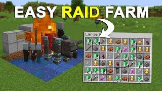 Minecraft EASY Raid Farm Best Design 1.20 Tutorial