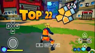[My Favourites] Top 22 Best PPSSPP Games of all time | Emulator PSP Android | PSP Gamer