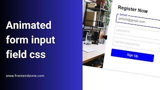 animated input css