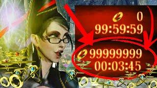 How to get 99999999 Halos Within Minutes | Bayonetta