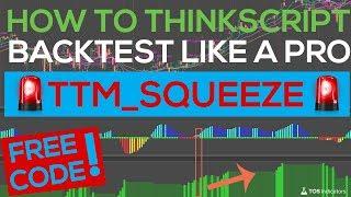 How to thinkScript - TTM_Squeeze Pro Backtesting - Episode 3