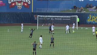 Dylan Mares with a Goal vs. FC Tulsa