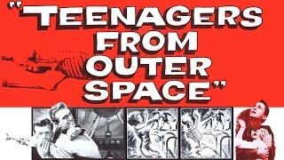 Teenagers From Outer Space - Full Movie - B&W - Sci-fi  (1959)