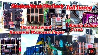 Deretan sound balapnya Jember karnaval Wonosari Puger#fullhoreg