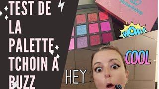 Je teste (enfin !) la palette Tchoin a buzz de Martine Cosmetics  #Martinecosmetics #Tchoinabuzz