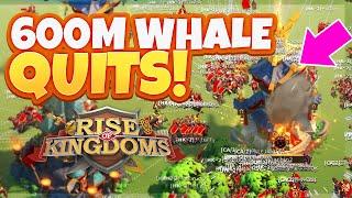 600M Player QUIT RoK "He had Enough" How to Delete Account in Rise of Kingdoms (is dying?)