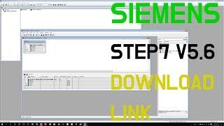 SIEMENS PLC SOFTWARE STEP7 V5.6  DOWNLOAD LINK