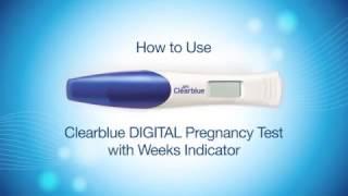 Clearblue Digital Weeks Indicator Pregnancy Test | Dr Fertility