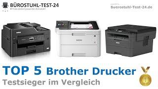 Die besten Brother Drucker 2024 (TOP 5)  Testsieger im Vergleich (gut und günstig)