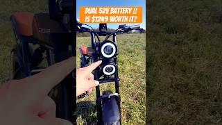 Cheapest Dual battery ebike! #shorts