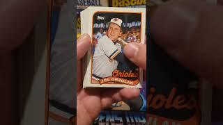 1989 Topps Wax Pack Opening- Hunting for gum stains #junkwax #sportsmemorabilia