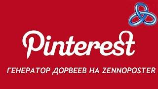 Генератор дорвеев на Pinterest шаблон Zennoposter