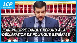 Jean-Philippe Tanguy, sa réponse à la déclaration de politique générale de François Bayrou