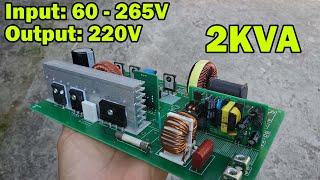 Make digital voltage stabilizer 2KVA - Part 1 | JLCPCB