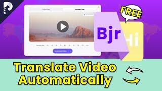 Translate Video Automatically To Different Language Online | HitPaw’s NEW With AI