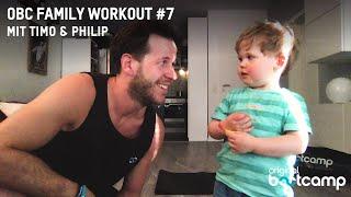 7 Min. Eltern & Kind Workout "Diskopumpen" | OBC Family Workout #7