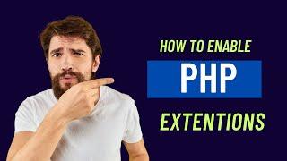 How to enable php extensions in cpanel