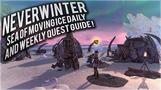 Neverwinter: Sea of Moving Ice Daily and weekly quest guide