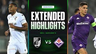 Vitória SC vs. Fiorentina:  Extended Highlights | UECL League Phase MD 6 | CBS Sports Golazo