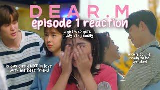 Seeing Jaehyun get friendzoned HURTS ME / *DEAR M* Episode 1 Reaction