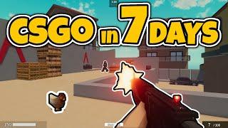 How We Remade CSGO in 7 Days | Multiplayer | Unity | Steam