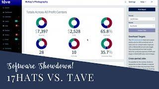 17Hats vs Tave: Software Review (Client Tracking, Workflow and Sales)