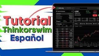 Tutorial de THINKORSWIM para Day Trading | Gráficos, Configuraciones, Active Trader, Opciones