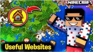 Top 10 useful websites for minecraft | Minecraft Secret Websites