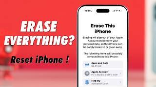 Factory Reset iPhone 16 without Computer/iTunes - Wipe iPhone 16 Before Selling!