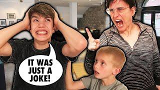 April Fools Prank - My Mom Does NOT Like Surprises!
