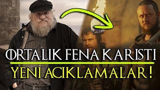 George R.R Martin'den HoTD'a Eleştiriler ve HBO'dan Karşı Açıklamalar !!