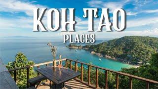 Top 10 Best Places To Visit in Koh Tao, Thailand 2023 - Travel Video 4K