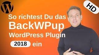 #1 Setup BackWPup Wordpress Plugin