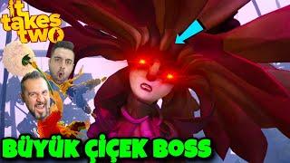 DEV ÇİÇEK BOSS GELDİ! MÜZİK SETİNİN İÇİNE GİRDİK!| PS5 It takes two Türkçe bölüm #17