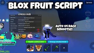 Blox Fruit Script Showcase Auto Trial Race V4 + Auto Kill Player In Trial ( Smooth ) | Cokka Hub