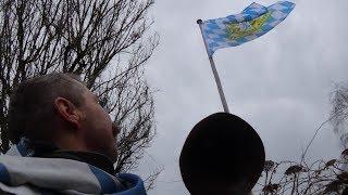 Bayrische Fahne hissen Bavarian flag raising