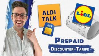 Die BESTEN Discounter-Tarife – Aldi, Lidl, Penny, Netto & Co 2024