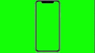 iPhone green screen | mobile frame | No copyright