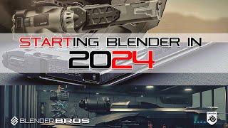 How to START Blender in 2024?
