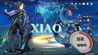 C0 Xiao vs Dvalin lv 90, 22sec