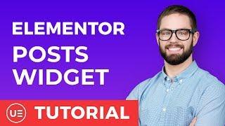 Elementor Widgets - Posts Widget for Elementor