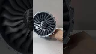 I made a Rolls-Royce tr900 aircraft engine!!#model #toys #engine