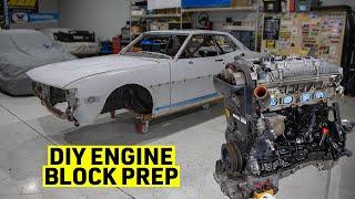 DIY Beams 3SGE Engine Prep & Paint - 1977 Toyota Celica Rebuild - S3E08