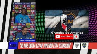 Boca: "Habló Diego Martinez y Luis Advíncula tras el Empate conseguido en Quito por el Xeneize"